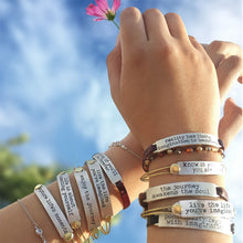 Load image into Gallery viewer, 12 Inspirational Message Bracelets + FREE Display DEAL1301 - Sweet Romance Wholesale