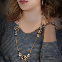 Load image into Gallery viewer, Aurora Crystal Statement Necklace N1285 - Sweet Romance Wholesale