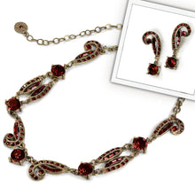 Load image into Gallery viewer, Art Deco Crystal Jewelry Set N1616 E1102 - Sweet Romance Wholesale