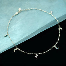 Load image into Gallery viewer, Star &amp; Moon Charm Necklace N1629 - Sweet Romance Wholesale