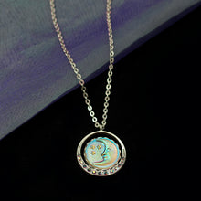 Load image into Gallery viewer, Iridescent Moon Necklace N1631 - Sweet Romance Wholesale