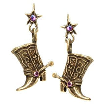 Load image into Gallery viewer, Cowgirl Boot Earrings OL_E319 - Sweet Romance Wholesale