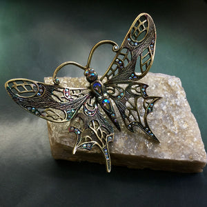 Art Nouveau Butterfly Pin P128 - Sweet Romance Wholesale