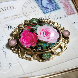 Vintage Roses Pin P330-R - Sweet Romance Wholesale