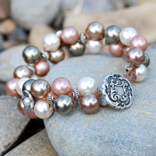 Load image into Gallery viewer, Cabrillo Beach Beaded Bracelet BR445 - Sweet Romance Wholesale