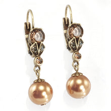 Load image into Gallery viewer, Classic Vintage Pearl Earrings E1007 - Sweet Romance Wholesale