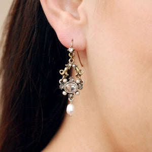 French Crystal Lorraine Earrings - Sweet Romance Wholesale