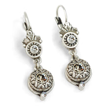 Load image into Gallery viewer, Victorian Rosette Earrings E1172 - Sweet Romance Wholesale