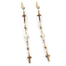 Load image into Gallery viewer, Keep the Faith Tiny Crosses Earrings E1321 - Sweet Romance Wholesale