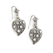 Load image into Gallery viewer, XO Heart Earrings E1326 - Sweet Romance Wholesale
