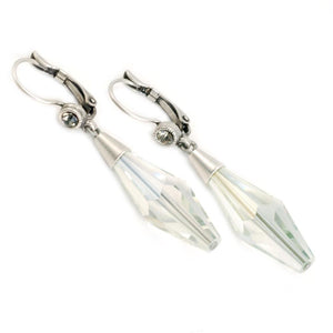 Crystal Prism Lantern Earrings E818 - Sweet Romance Wholesale