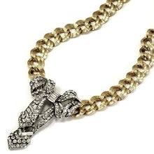 Load image into Gallery viewer, Crystal Bow Necklace N1100 - Sweet Romance Wholesale