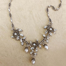 Load image into Gallery viewer, D&#39;Vine Marquise Necklace Silver N1186 - Sweet Romance Wholesale