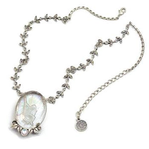 La Belle Epoch Vintage Fairy Intaglio Necklace N1310-SIL - Sweet Romance Wholesale