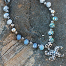 Load image into Gallery viewer, Crystal Beaded Starfish Necklace N1364 - Sweet Romance Wholesale