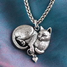 Load image into Gallery viewer, Cheshire Cat Sculpture Pedant Necklace N1439 - Sweet Romance Wholesale