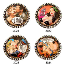 Load image into Gallery viewer, Vintage Vixens Comic Rings - Sweet Romance Wholesale