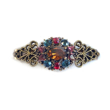 Load image into Gallery viewer, French Renaissance Jewel Hair Barrette B165