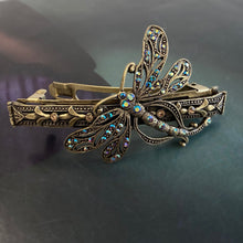 Load image into Gallery viewer, Dragonfly Barrette by Sweet Romance Jewelry Mfg