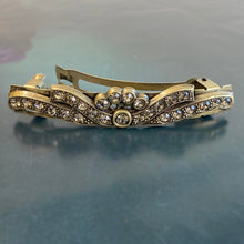 Load image into Gallery viewer, Vintage French Crystal Barrette B504