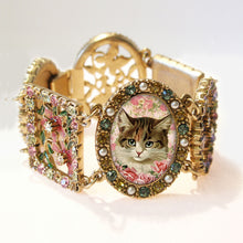 Load image into Gallery viewer, Vintage Cats Bracelet BR536-C