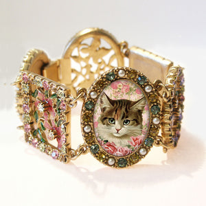 Vintage Cats Bracelet BR536-C