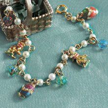 Load image into Gallery viewer, Easter Egg Charm Bracelet BR201 - Sweet Romance Wholesale
