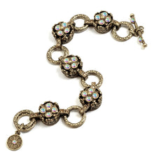 Load image into Gallery viewer, Mid Century Crystal Statement Bracelet BR313 - Sweet Romance Wholesale