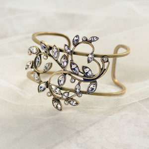 Art Nouveau Winding Leaves Bracelet - Sweet Romance Wholesale
