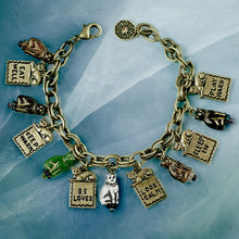 Load image into Gallery viewer, Good Life Cat Charm Bracelet &amp; Earring Set - Sweet Romance Wholesale