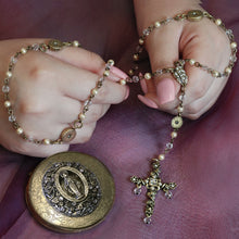 Load image into Gallery viewer, Our Lady of Miracles Rosary Box BX31 - Sweet Romance Wholesale