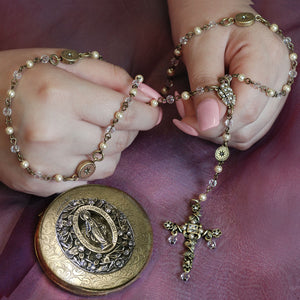 Vintage Rosary and Box Set N1608BX31-SET - Sweet Romance Wholesale