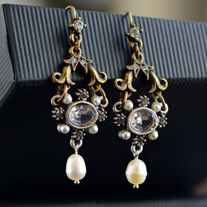 Silver Angel Display & Bronze Earrings DEAL106 - Sweet Romance Wholesale