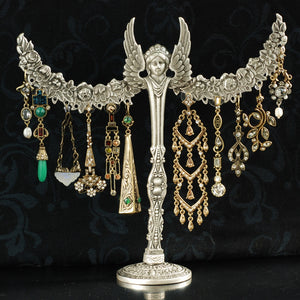 Silver Angel Display & Bronze Earrings DEAL106 - Sweet Romance Wholesale
