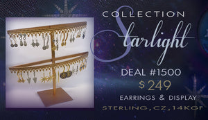 Starlight Earring Collection DEAL1500 - Sweet Romance Wholesale