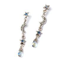 Load image into Gallery viewer, Dangling Moon &amp; Star Earrings E1494 - Sweet Romance Wholesale