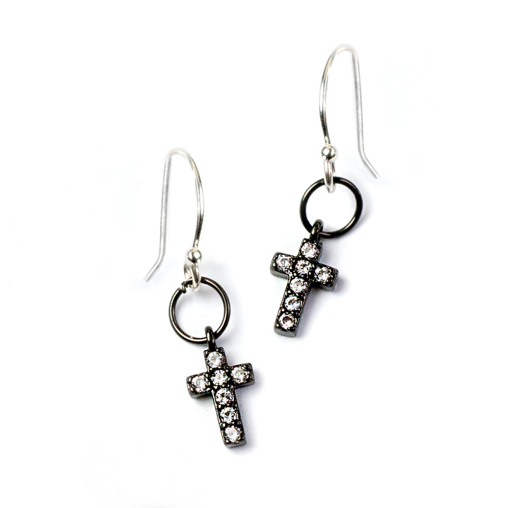 Tiny Cross Earrings E1513 – Sweet Romance Wholesale