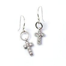 Load image into Gallery viewer, Tiny Cross Earrings E1513 - Sweet Romance Wholesale