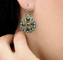Load image into Gallery viewer, Dogwood Blossom Dangle Earrings E1523 - Sweet Romance Wholesale