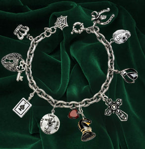 Elvira's Gothic Amulets Charm Bracelet EL_BR342 - Sweet Romance Wholesale