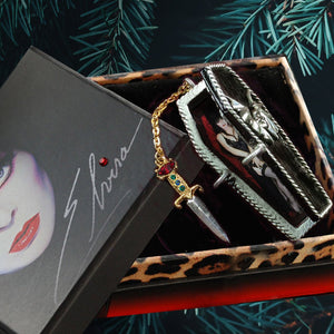 Elvira's Coffin Stash Box Locket Necklace EL_BX100 - Sweet Romance Wholesale