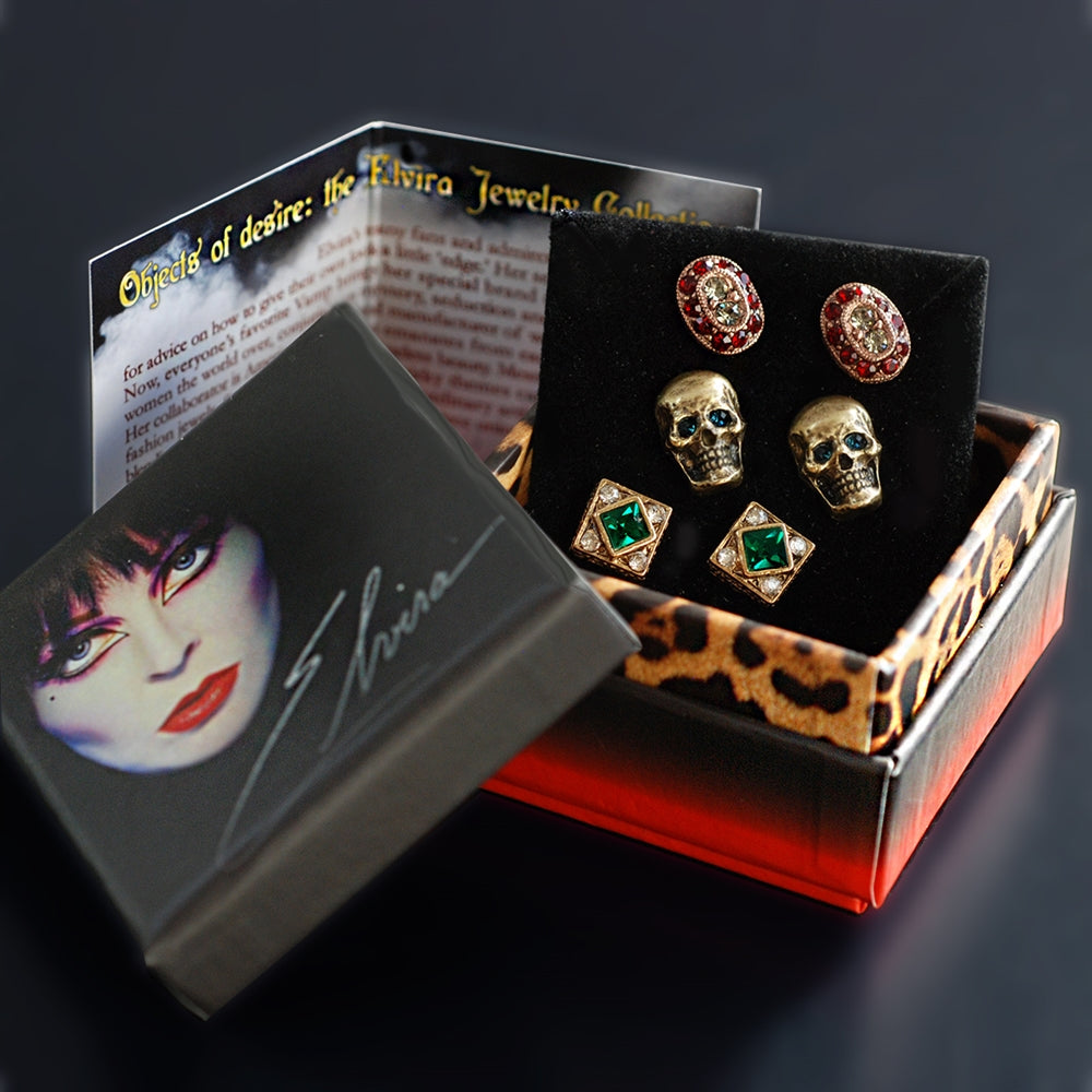 Elvira's Gothic Earring Trio - Sweet Romance Wholesale