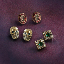 Load image into Gallery viewer, Elvira&#39;s Gothic Earring Trio - Sweet Romance Wholesale
