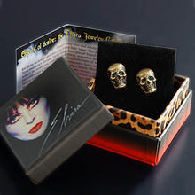 Load image into Gallery viewer, Elvira&#39;s Skull Stud Earrings EL_E113-SK - Sweet Romance Wholesale