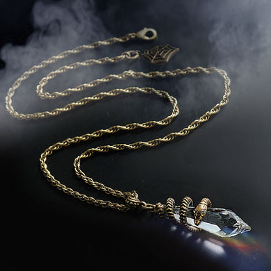 Elvira's Mystical Crystal Snake Necklace EL_N102 - Sweet Romance Wholesale