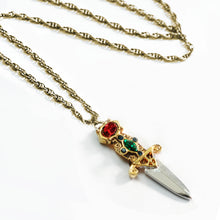 Load image into Gallery viewer, Elvira&#39;s Dagger Necklace EL_N105 - Sweet Romance Wholesale