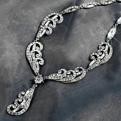Elvira's Spellbound Crystal Necklace - Sweet Romance Wholesale