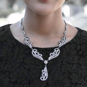Elvira's Spellbound Crystal Necklace - Sweet Romance Wholesale