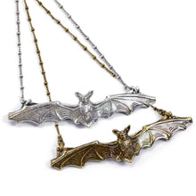 Load image into Gallery viewer, Elvira&#39;s Vampire Bat Necklace - Sweet Romance Wholesale