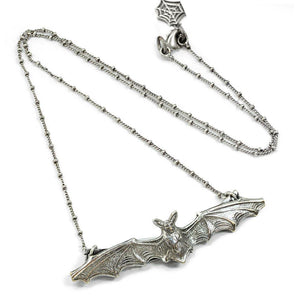 Elvira's Vampire Bat Necklace EL_N119 - Sweet Romance Wholesale